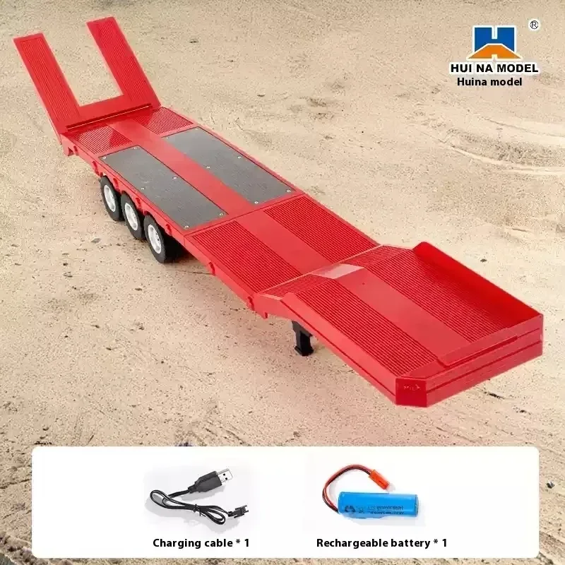 Huina 1501 2025 Новый Scania с дистанционным управлением, тяжелый грузовик, модель прицепа, тяговый автомобиль, усовершенствованная игрушка высокого класса для детей и взрослых