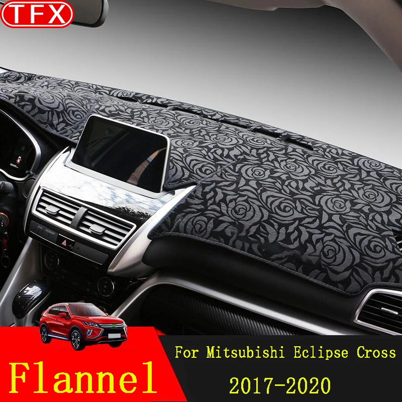 

Flannel Dashboard Cover Pad For Mitsubishi Eclipse Cross 2017-2020 Anti-Slip Mat Sunshade Dashmat Dash Carpet Rug Accessories