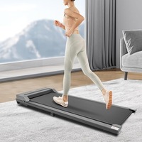 Walking Pad Treadmill with LED 3.0HP Portable Treadmill for Office & Home Flexible Under Desk