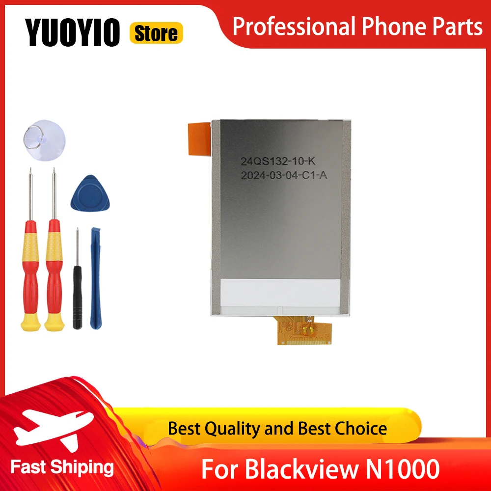 YIOYUO 100% New Display For Blackview N1000 Phone 2.4 QHD Digitizer LCD Perfect Replacement Parts Free Tools