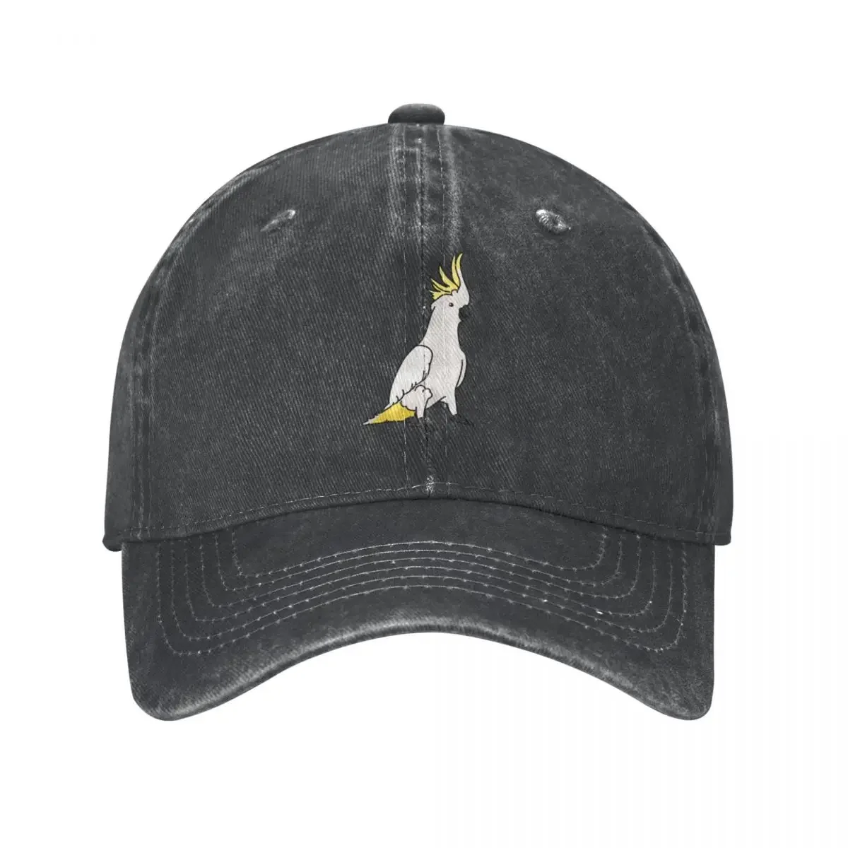 

Sulphur Cockatoo Baseball Cap Beach Outing Hip Hop Sports Caps Golf Hat Men Women'S