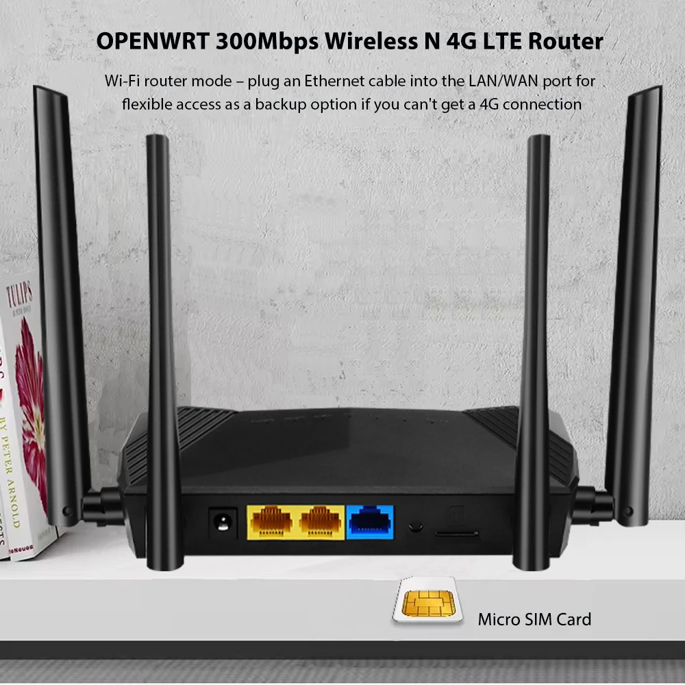 EATPOW wifi router 4g OPENWRT 300Mbps 4g lte internet router  for Southeast Asian and Indian countries