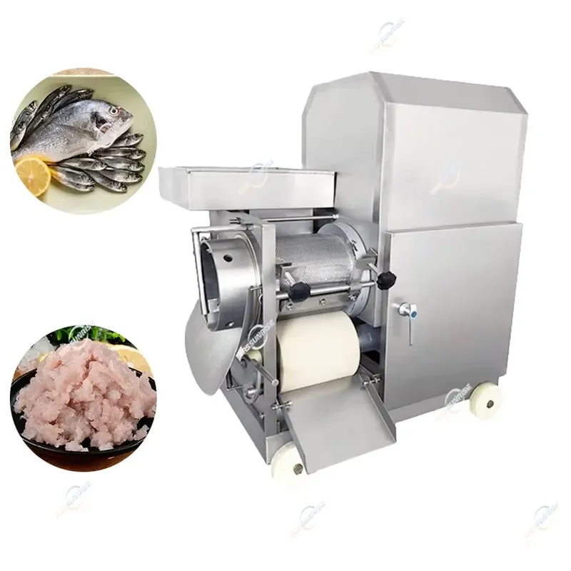 Stainless Steel Fish Minced Fillet Making Machine Fish Meat Separator Fish Removing Machine