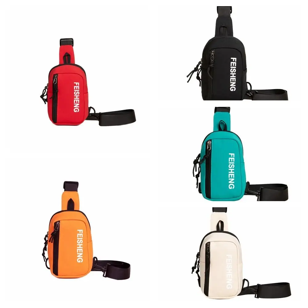 1 Pc Business Shoulder Crossbody Bag Large Capacity Sports Waist Bag Multifunctional Men's Chest Bag