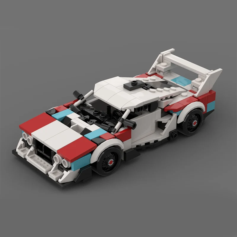 

Speed Racing Car Model MOC Building Bricks K39 Rally Racing Modular Technology Children Holiday Gifts Assemble Toys Suit