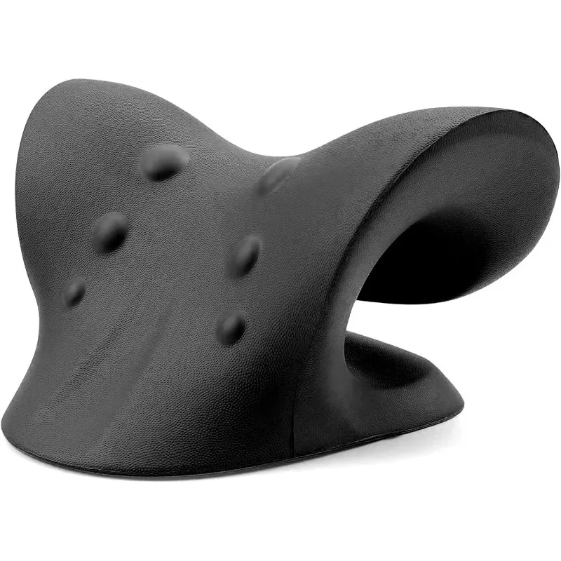 C-Shaped Pillow Neck and Shoulder Relaxer, Cervical Traction Device for TMJ Pain Relief and Cervical Spine Alignment, Chiropract