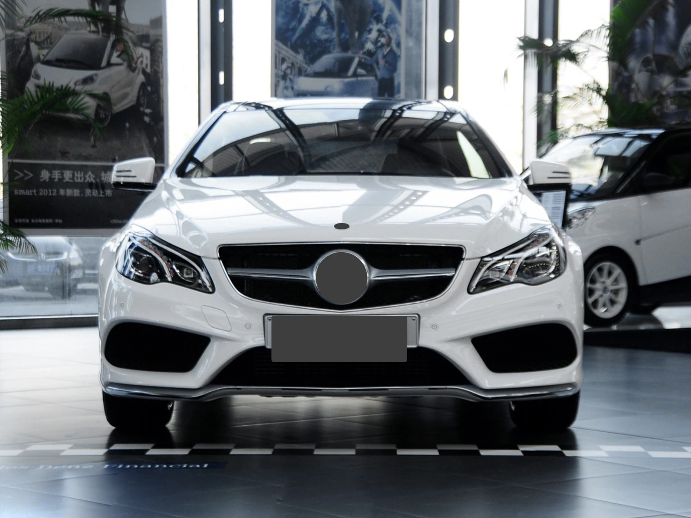 Car Body Kit  2010-2012 for E Coupe W207 Old Upgrade to New 2014-2017 Front Rear Bumper with Grille Headlights Taillamps