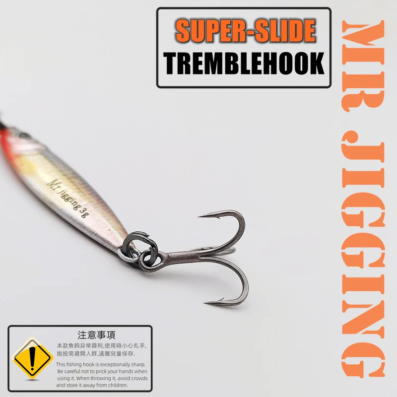 Mr JigginG 5szt 1.5/3/5g 3D Mini Lure Metal Cast Jig Spoon Jigging Pesca Fish Micro Fishing Lure Artificial Bait Akcesoria — zdjęcie 6