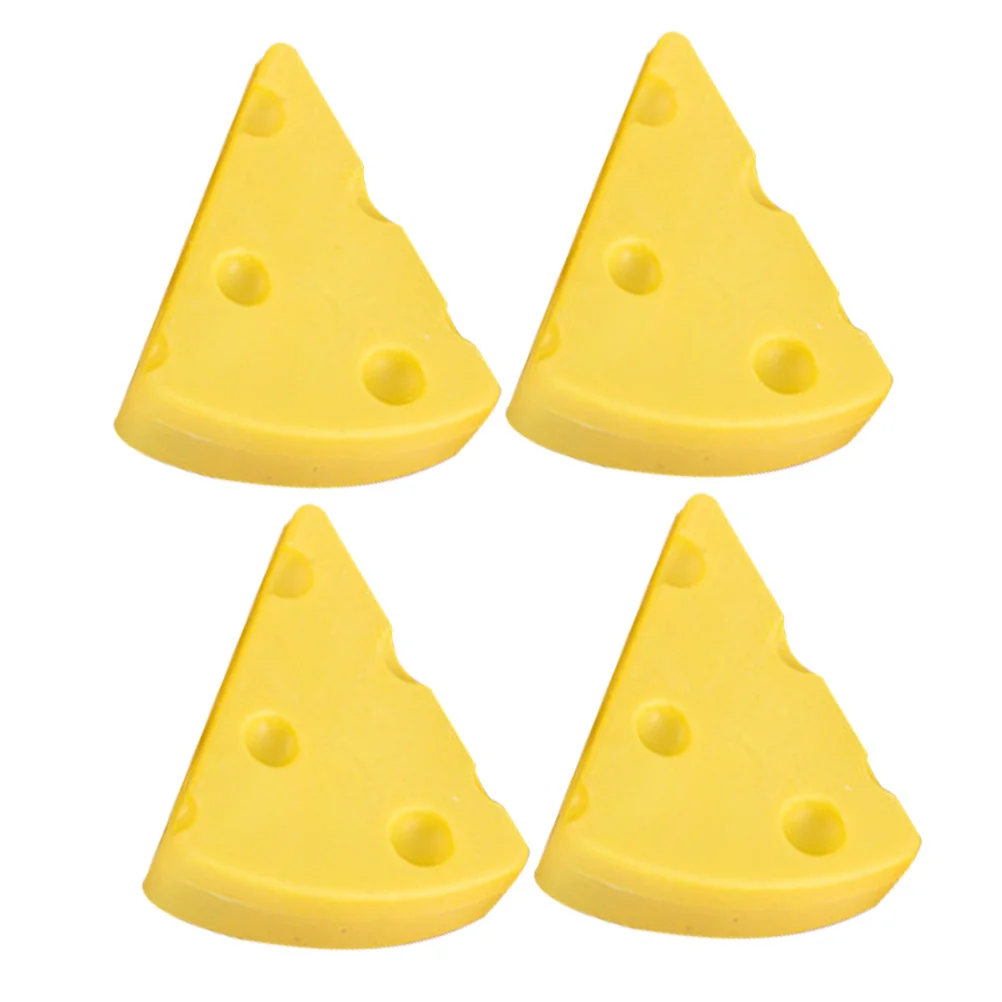 

4Pcs Cheese Erasers Cheese Shape Rubber Erasers Party Favors Classroom Rewards Fall Holiday Decorations Holiday Party Favors
