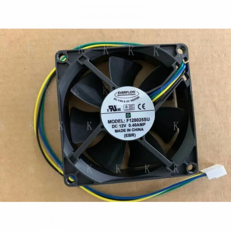 

Вентилятор охлаждения процессора C для EVERFLOW F128025SU 80*80*25 мм DC 12 В 0,40 А ШИМ-управление скоростью