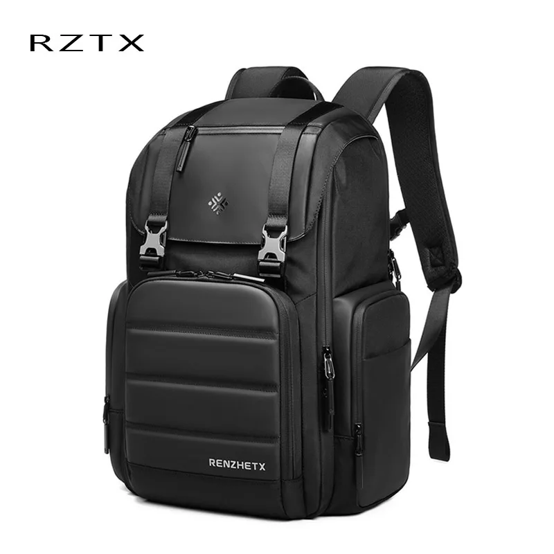 

RZTX Multifunctional Outdoor Backpack Men's Korean Version Oxford ClothLargeCapacityCommuterBusines Backpack WaterproofTravelBag
