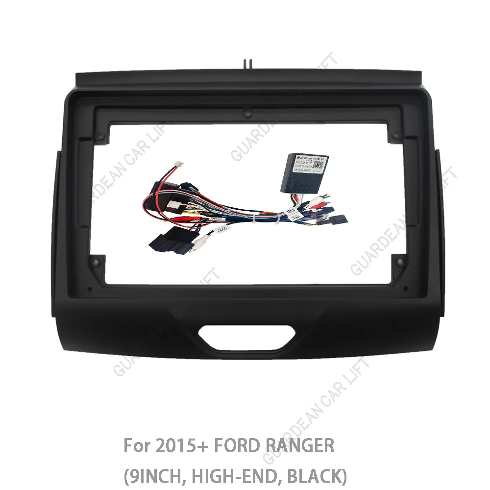 

9 Inch Android Car Radio Fascias For 2015+ FORD RANGER Stereo Player 2DIN Head Unit Dash Frame Panel Installation Trim