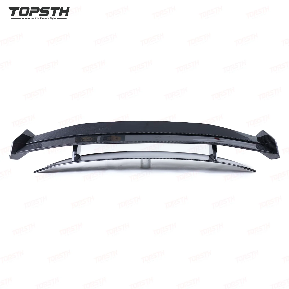 

Задний спойлер из углеродного волокна в стиле GT для Tesla Model Y 2019-2024, обновленная производительность и аэродинамический дизайн, двухэтажный