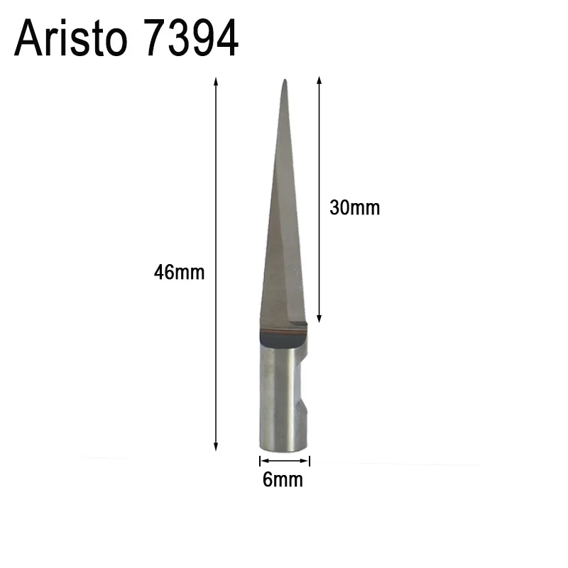 

ARISTO 7394 Vibrating Knife Round 6mm Oscillating Blade Head for CNC Cutting Machine