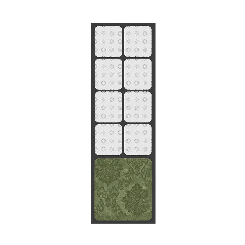 Begonia glass screen partition entrance to the living room decoration home solid wood background wall entrance
