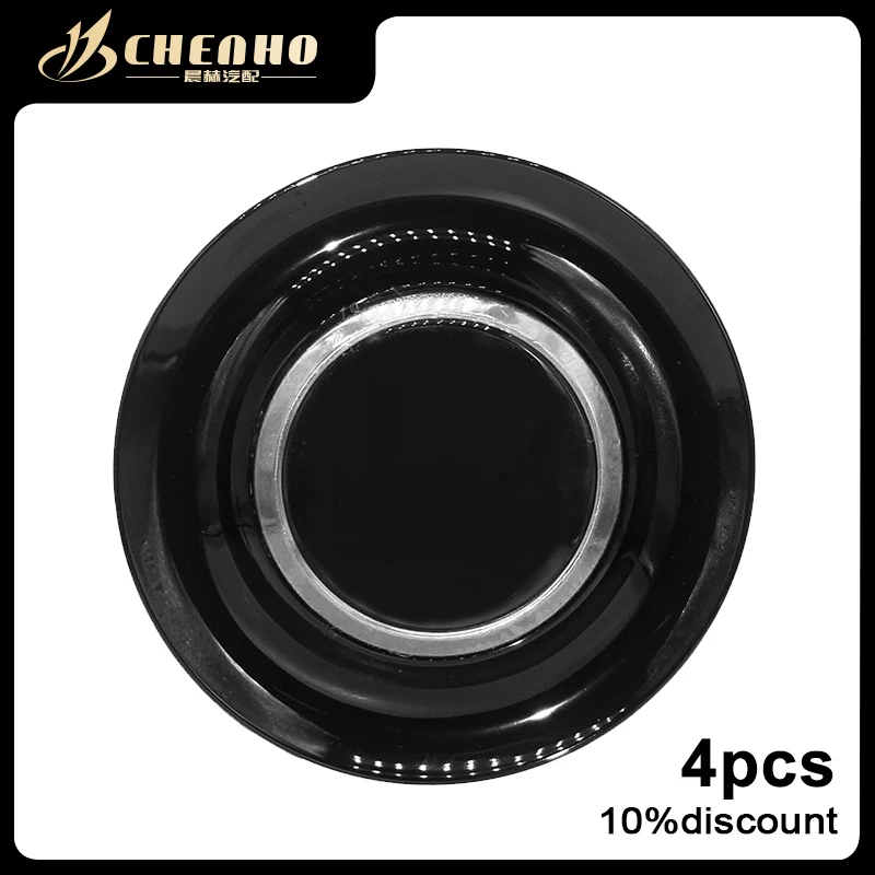 1PC Black and Sliver 183mm/68mm Self Leveling Floating Wheel Centre Caps For All Car Brands