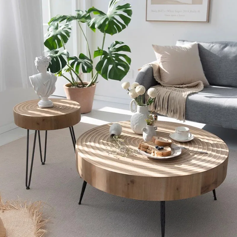 Nordic Unique Coffee Tables Luxury Living Room Round Minimalist Coffee Tables Modern Premium Table Basse Pour Salon Furniture