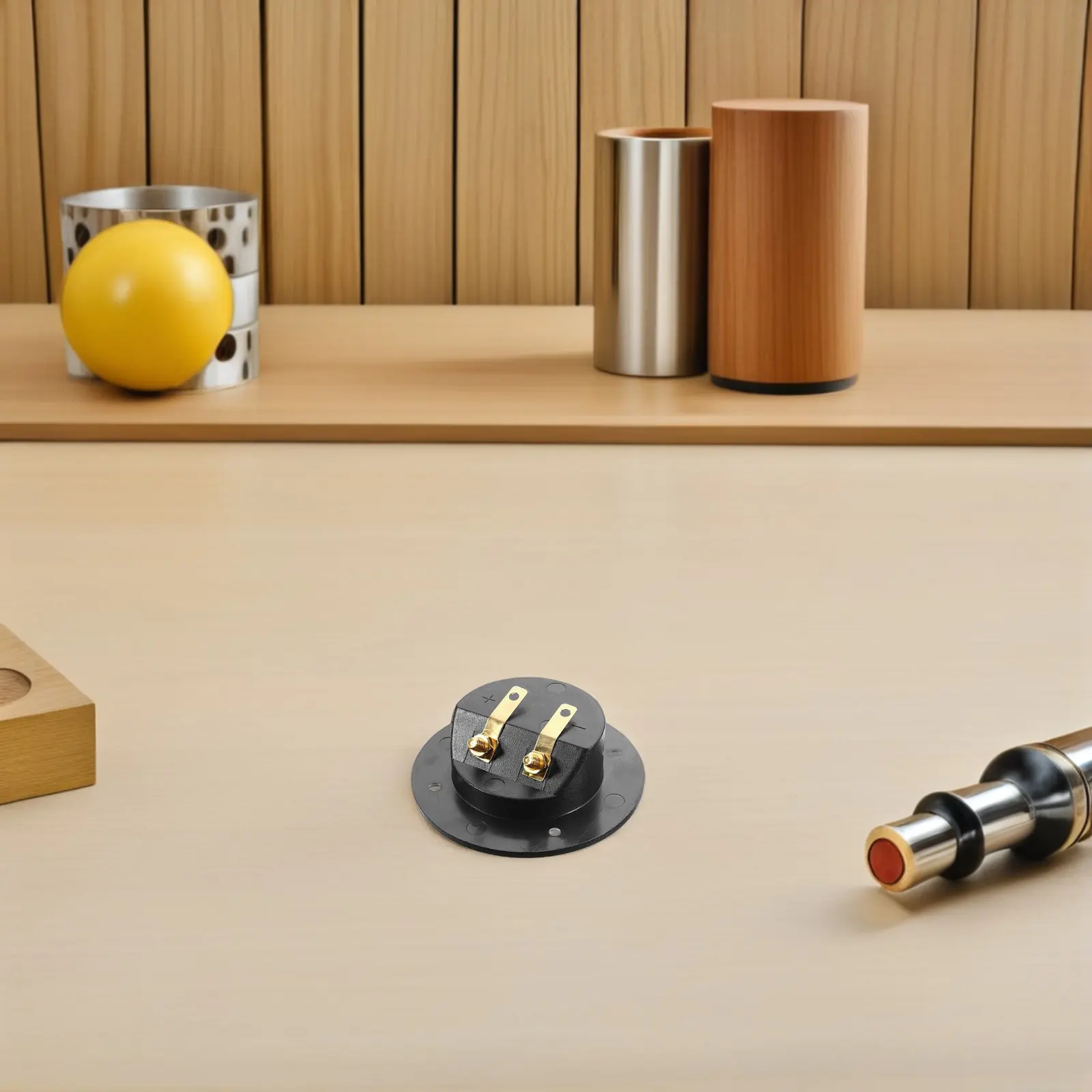 8-個スピーカーターミナルボックス高純度銅バインディングポスト安定した接続-diy-サブウーファースピーカーワイヤーバナナ用