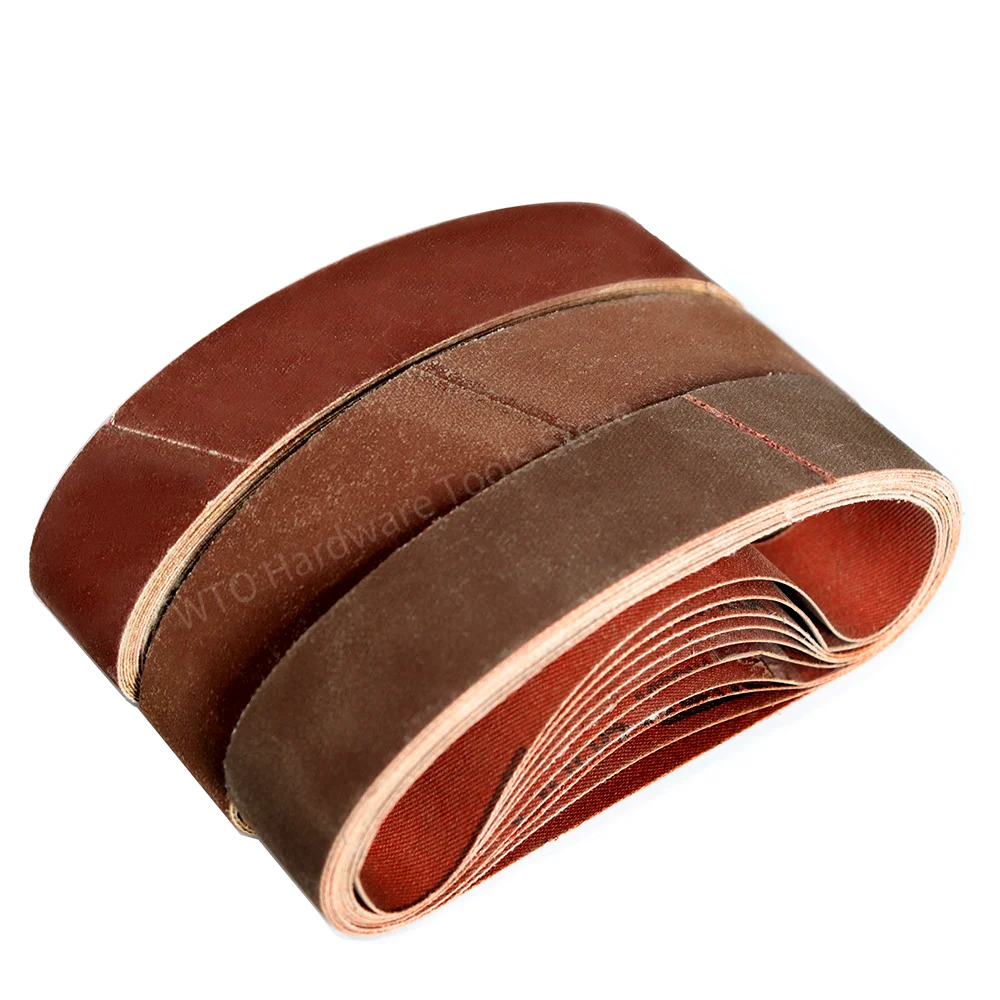 10PCS 330*30mm Sanding Belts 40-1000 Grits Metal Polishing Sandpaper Sanding Machine Accessories for Belt Sander Metal Polishing