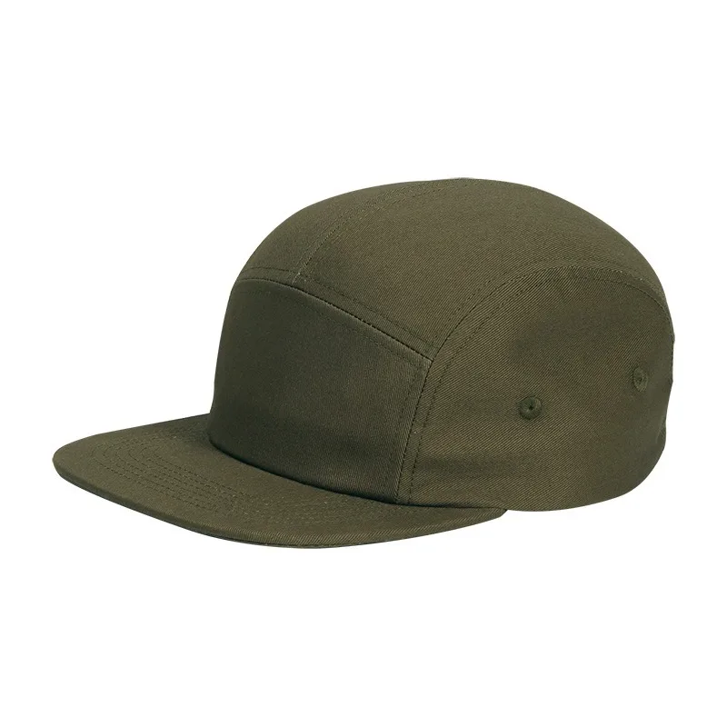 Fedoryn Custom Embroidery Flying Cap Cotton 5-panel Camping Hat Flat Brim Baseball Cap Design Print Skateboard Cap Wholesale