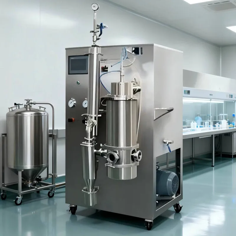 Laboratory Low-Temperature Heat-Sensitive Materials Vacuum LCD Touchscreen Spray Dryer