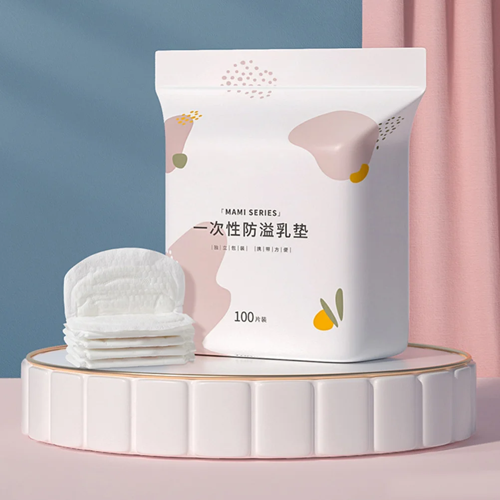 100 قطعة وسادة الثدي القابل للتصرف العسل تحويل غير المنسوجة الجلد ودية للأمهات الحساسة مانعة للتسرب بساط للرضاعة #4