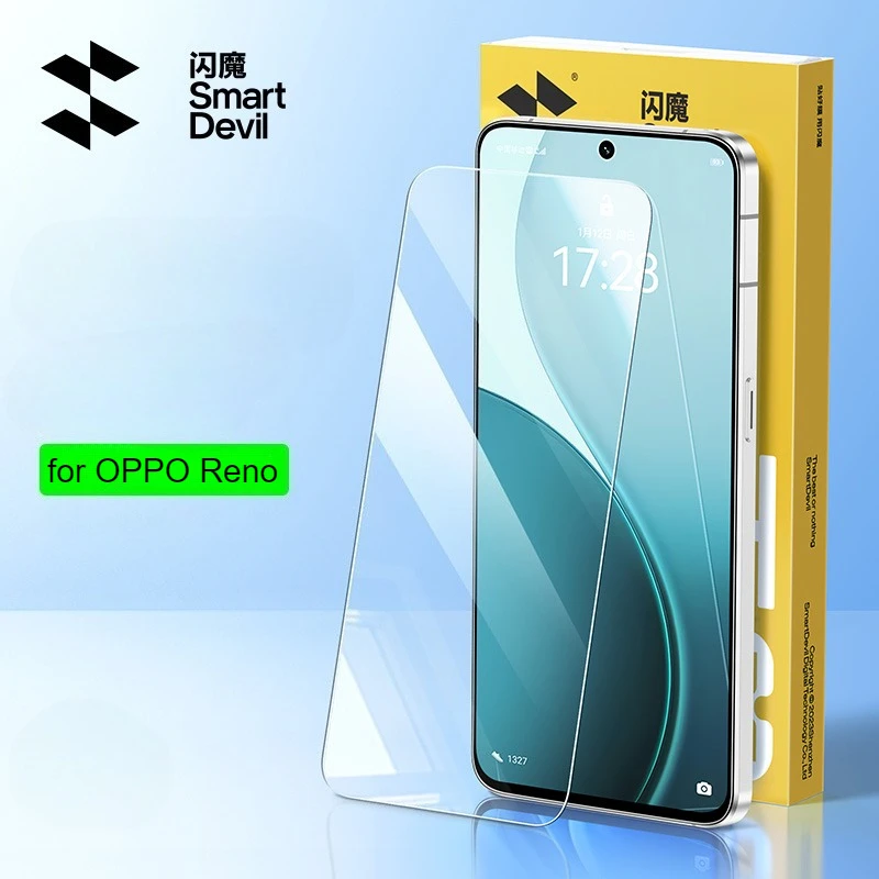 

Пленка из закаленного стекла SmartDevil для OPPO Reno 14 14 Pro HD Защитная пленка для экрана для Oppo Reno 13 8, неполное покрытие, защита от отпечатков пальцев