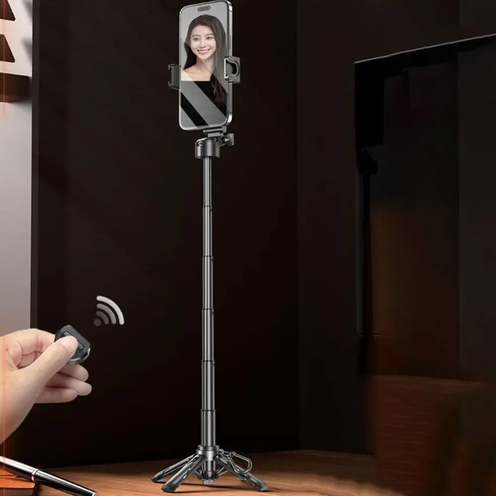 

3 in 1 Mini Telescopic Selfie Stick Extendable Lightweight Bluetooth Selfie Stick with Wireless Bluetooth 360° Rotation