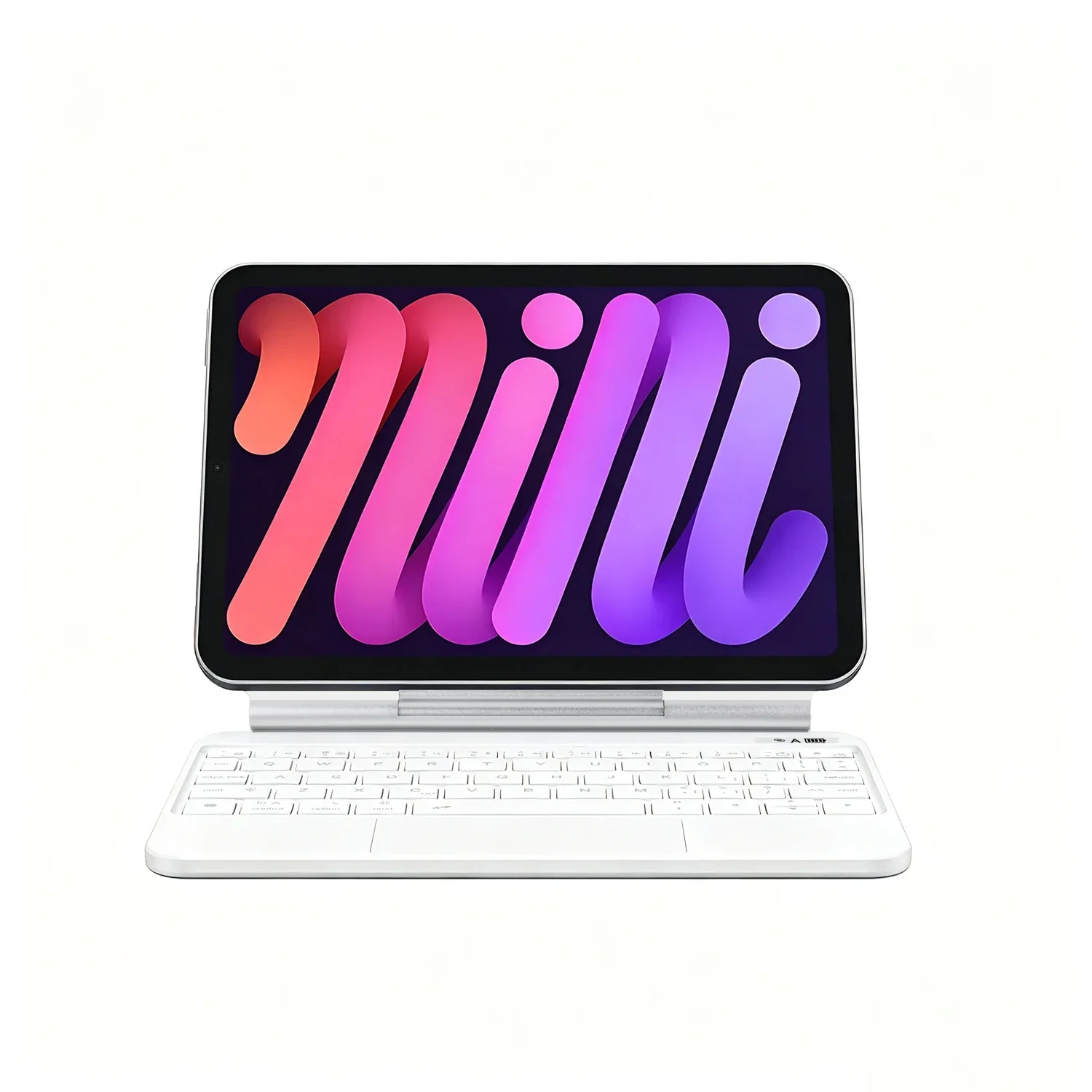 Magic Keyboard Case for iPad Mini 7 (A17 Pro) / mini 6 Smart Cover Spanish Portuguese Hebrew Korean 한국어 Keyboard Folio