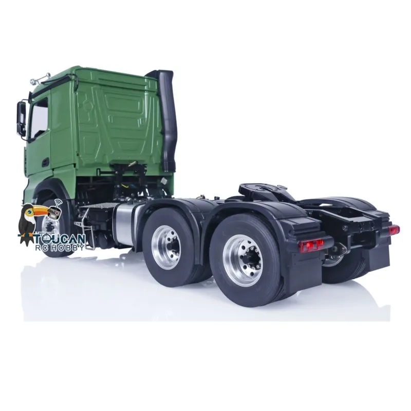 1/14 LESU 6x6 RC tracteur camion I6S voiture radiocommandée 2 vitesses boîte de vitesses sons Toucan RC passe-temps bricolage peint modèle de véhicule fini