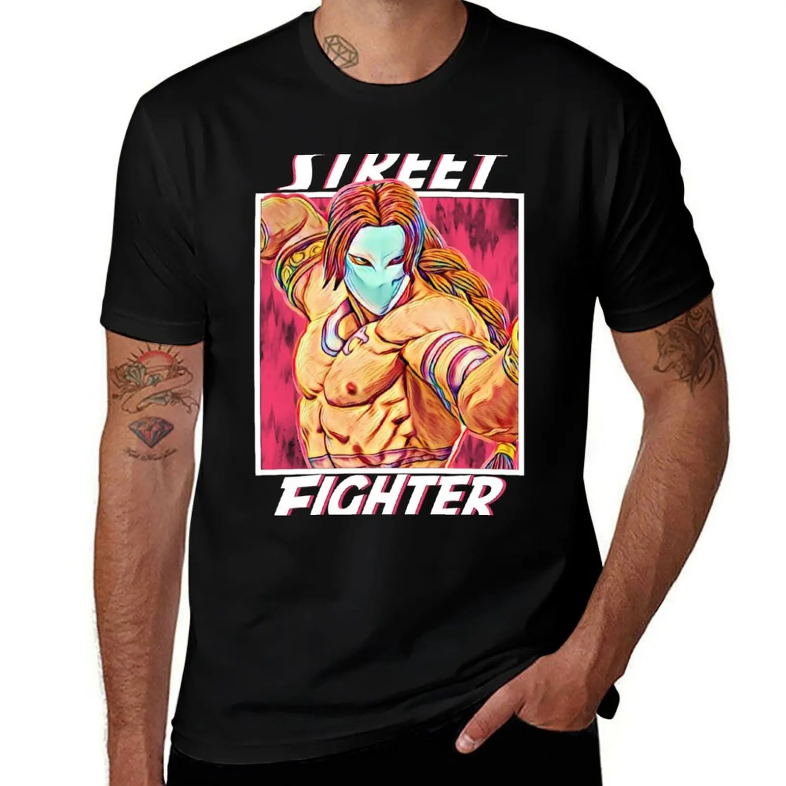 

Street Fighter – Vega T-Shirt korean fashion man t shirt plain t shirts men