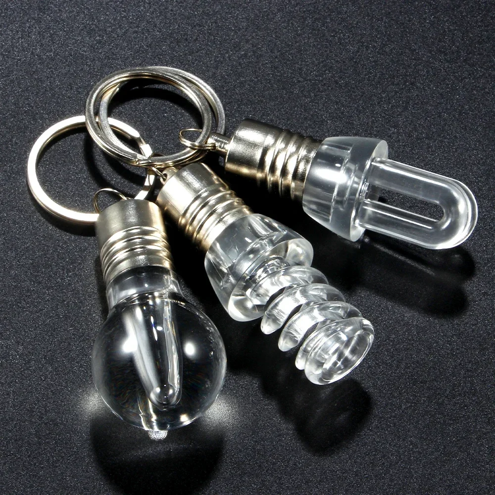 Lamp Bulb USB Flash Drive 128GB Blue LED Memory Stick 64GB Free Chain Pen Drive 32GB Creative Gift Pendrive 16GB U Disk 8GB 4GB