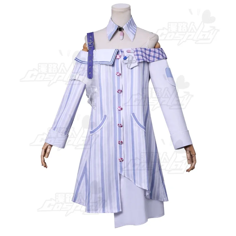 

Patient Gown Experimental Fantasy Set Game Infinity Nikki Cosplay Anime Animation Halloween Comic Show Outfits