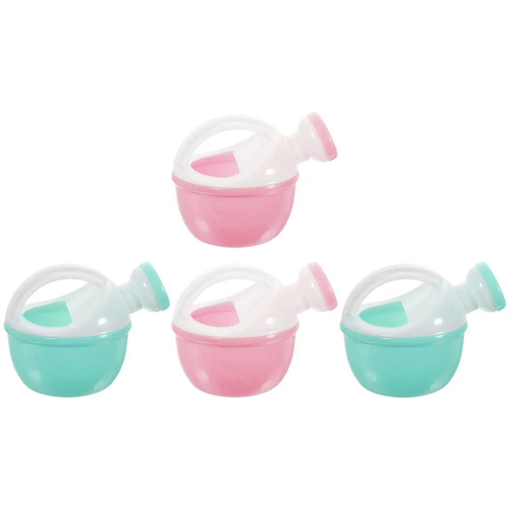 

4 Pcs Tools for Kids Mini Toy Children's Bath Kettle Small Watering Cans Beach Toddler