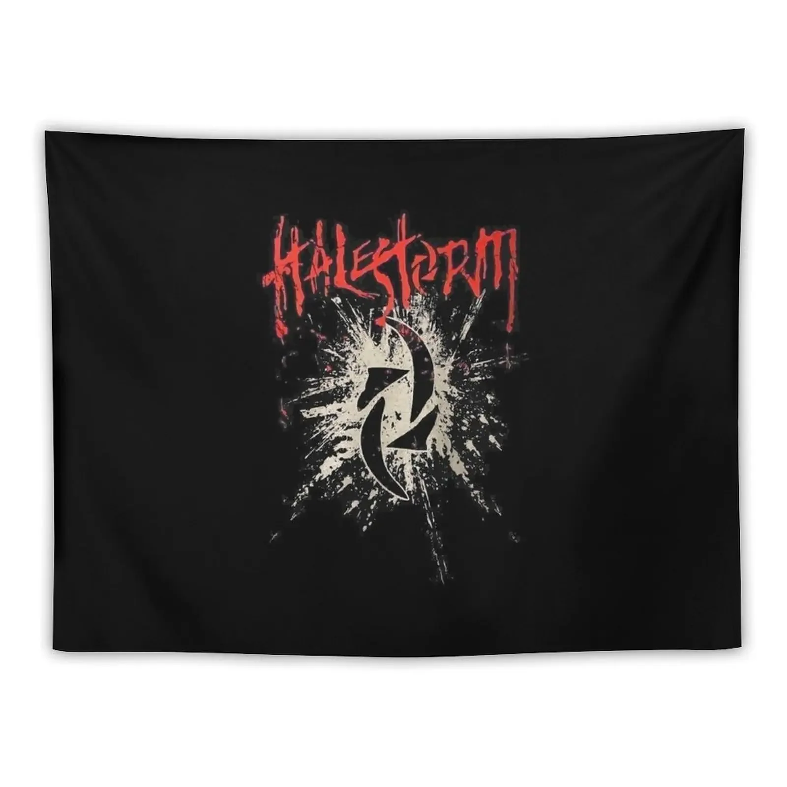 

Halestorm Band Woman's Tee Tapestry Decoration Bedroom Decor For Room Room Decorator Tapestry