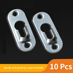 MTSPACE 10pcs/Set Picture Hangers 44mmX16mm Metal Keyhole Hanger Fasteners for Picture Photo Frame Furnniture Cabinet Accessory