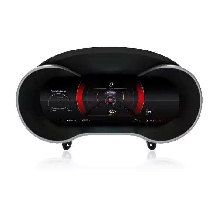 نظام لينكس 1920*720 بكسل 12.3 بوصة شاشة لوحة قيادة السيارة مجموعة أدوات رقمية لـ W205 GLC300 X253 GLC 63AMG