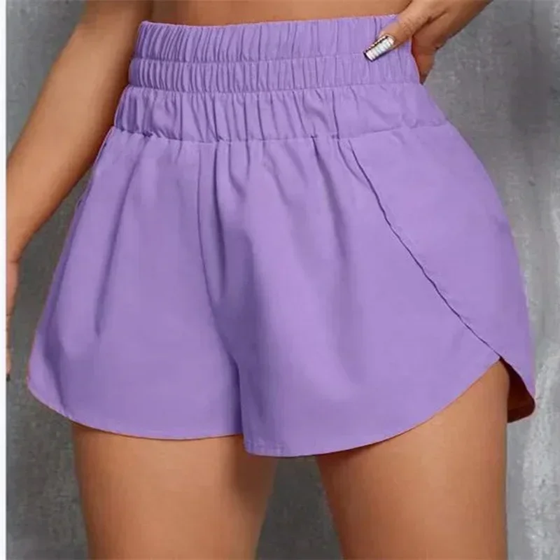 Women's Shorts High Waist Casual Cycling Quick Dry Summer Harajuku Fashion Sports Sweatpants Beach Loose Oversize Clothing 2025