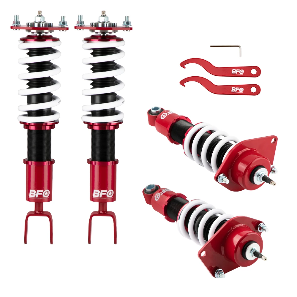 24 Way Damper Adjustable Coilovers for Mazda RX8 RX-8 SE3P 04-11 Suspension Shock Struts Coil Spring Strut Coilover Kit