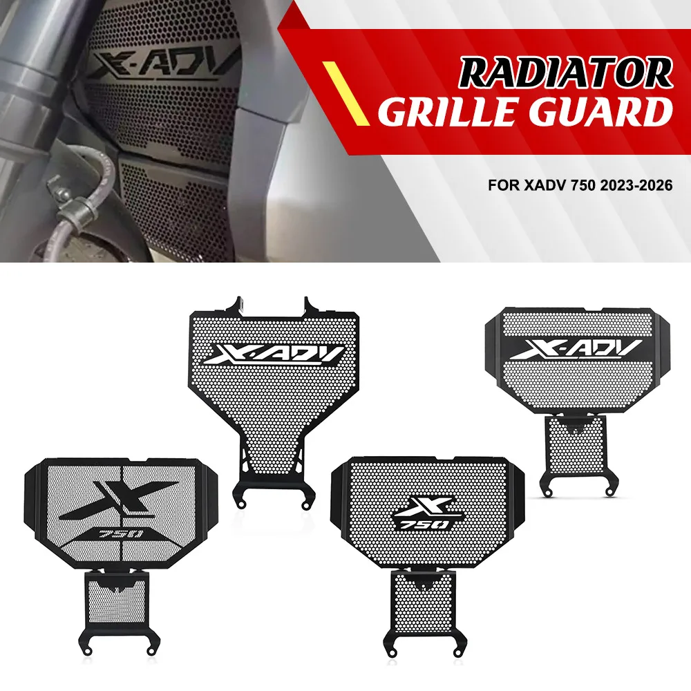 

For Honda XADV 750 2023 2024 2025 2026 Radiator Cover Guard Protector Grill Protection XADV750 XADV X-ADV 750 2021 2022