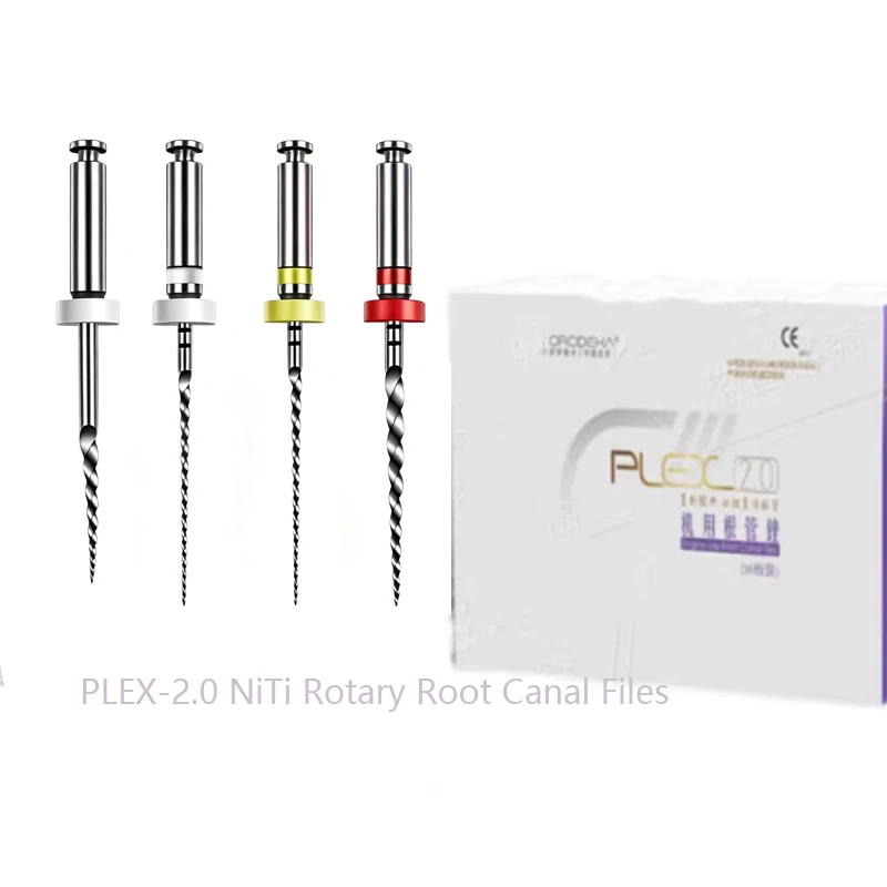 40 PCA/10 Blister ORODEKA Root Canal Files 04 Taper Assorted Sizes 25MM Engine Use Endodontic Instrument Dental Rotary Files