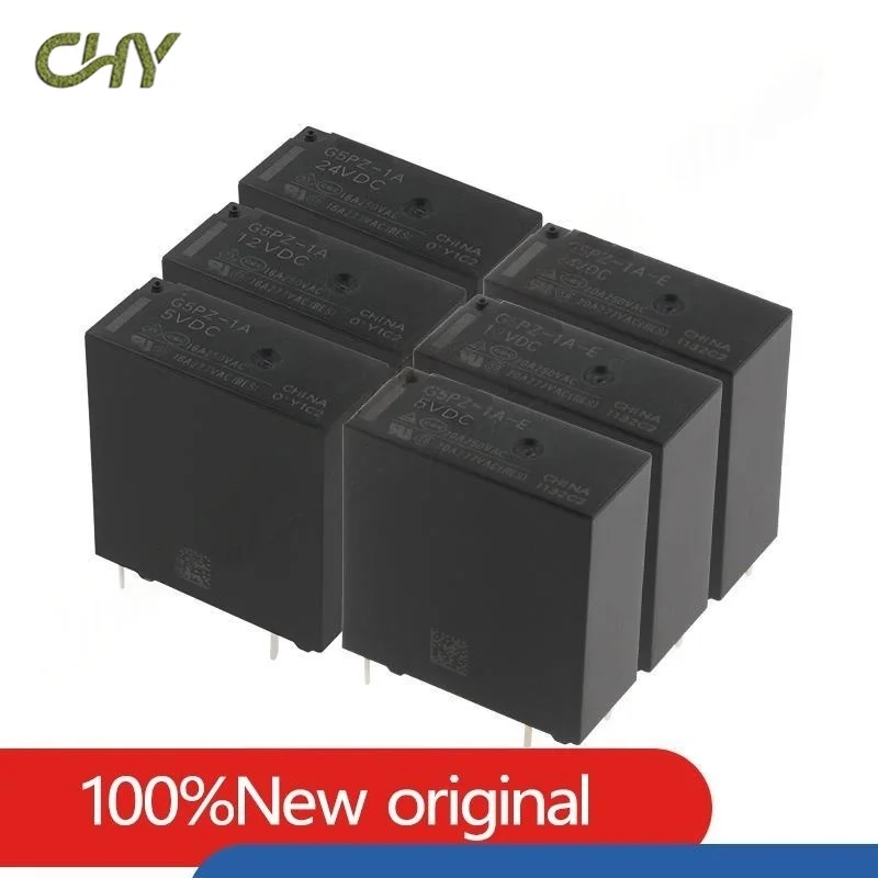 PCB Power Relay G5PZ-1A G5PZ-1A-E G5PZ-1A-E-12VDC G5PZ-1A-E-24VDC G5PZ-1A-12vdc DC12V 24V 4PIN 12V 24V 16A 250VAC