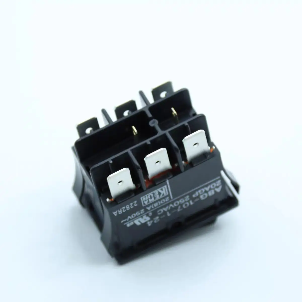 Original new 100% A8G-107-1-24 20A 250VAC high current rocker switch 6pin 2gear power switch