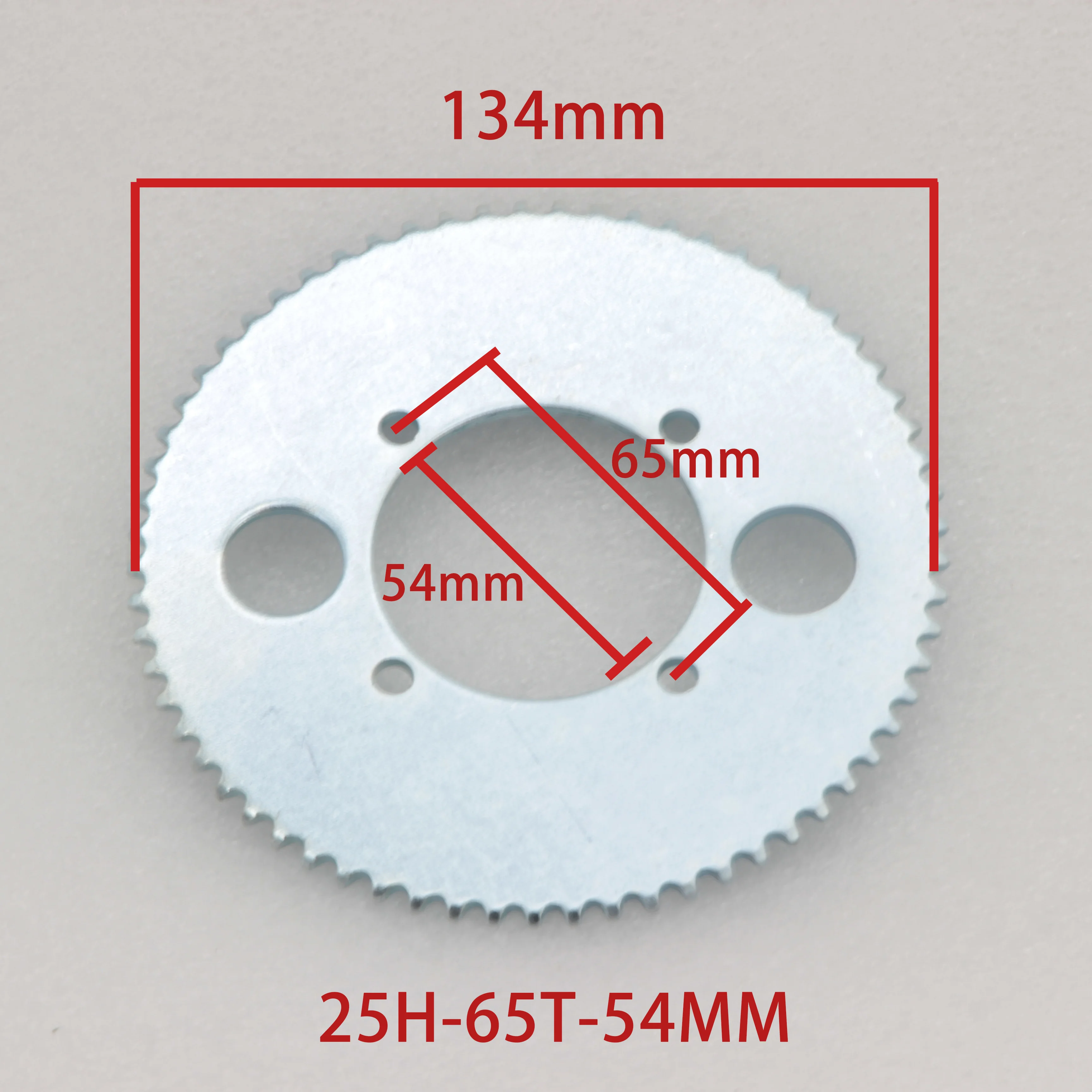 54mm 55/65T Engine Sprocket For Dirt Pit Bike ATV Quad Go Kart Moped Scooter Motorcycle