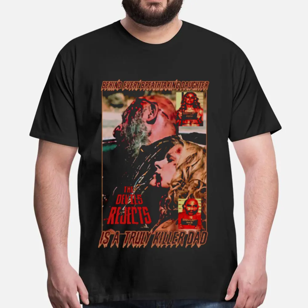 The Devils Rejects, Cult Horror Scary Halloween Gift t shirt 100% cotton Short Sleeve Graphic Clothes All size tops S-6XL