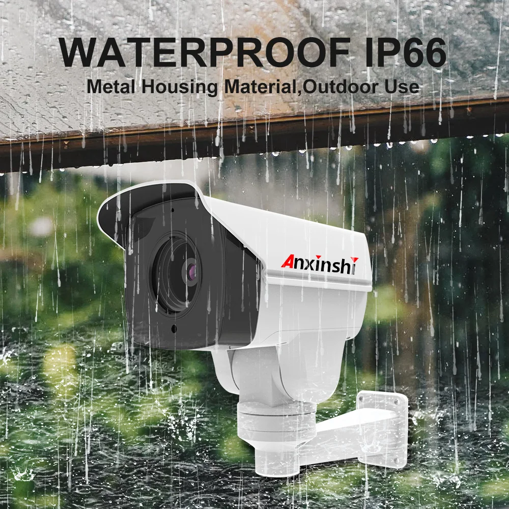 Anxinshi Analog CCTV Camera HD 1080P 4X Zoom 4-in-1 Security Bullet Camera Outdoor Metal Housing Camera Stock Clean Up