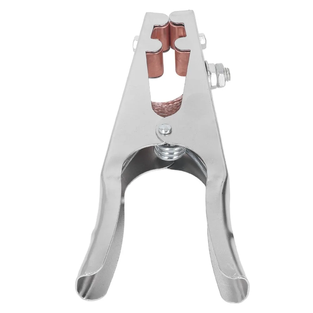 2pcs 800A Earth Clamp Copper Material Heavy Duty Welding Clamp Good Conductivity Manual Operation Welding Clip For Manual Welder
