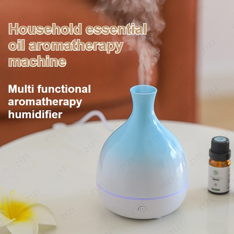 Vase Shaped Household Silent Essential Oil Aromatherapy Machine USB Automatic Atomization Aromatherapy Humidifier