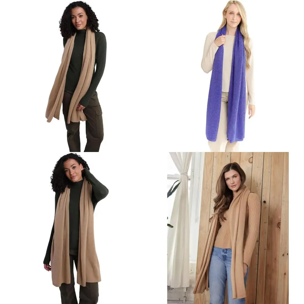 

Luxury Lightweight 100% Cashmere Travel Wrap for Comfort and Style