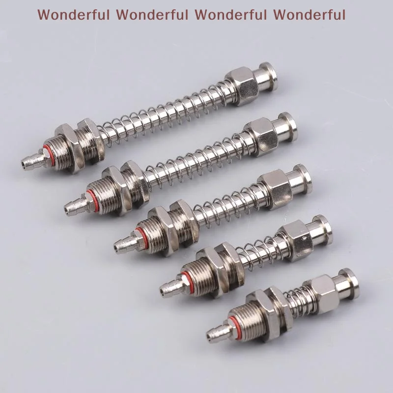 M12 Extended Thread Top Air Admission Sucker Buffer Connecting Rod Tool for Laboratory Devices Setup